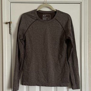 Women's Large FIGS Espresso Salta Performance Underscrub